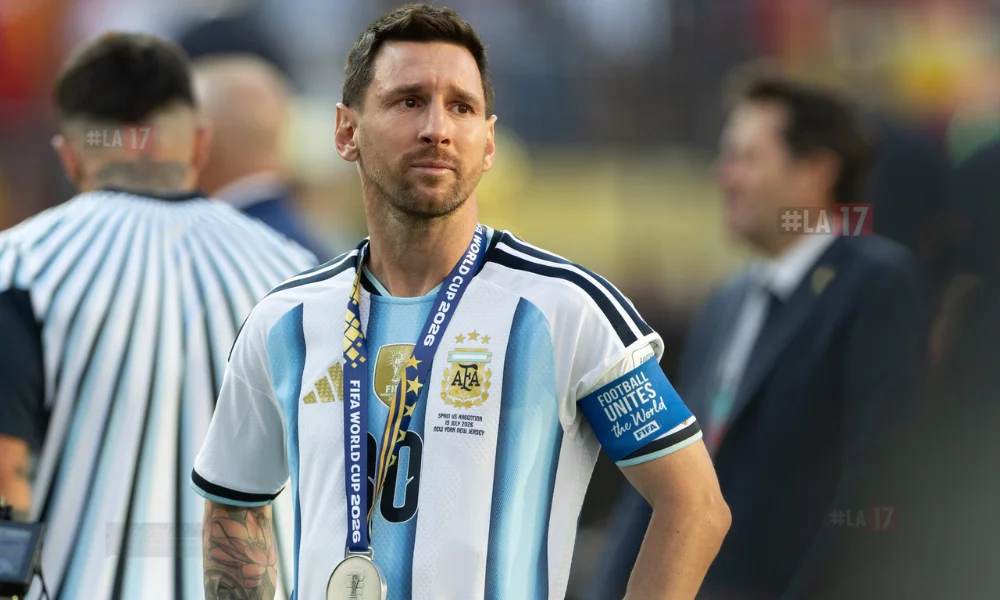 Messi luego de la final Autor FLORENCIA ARROYOS Noticias Argentinas