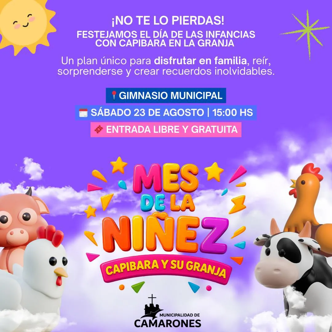 Capibara y su Granja en Camarones