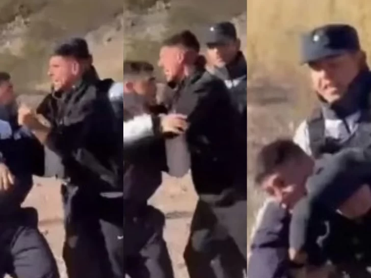 Matías Orihuela, el futbolista de San Martín que agredió a un policía. 2