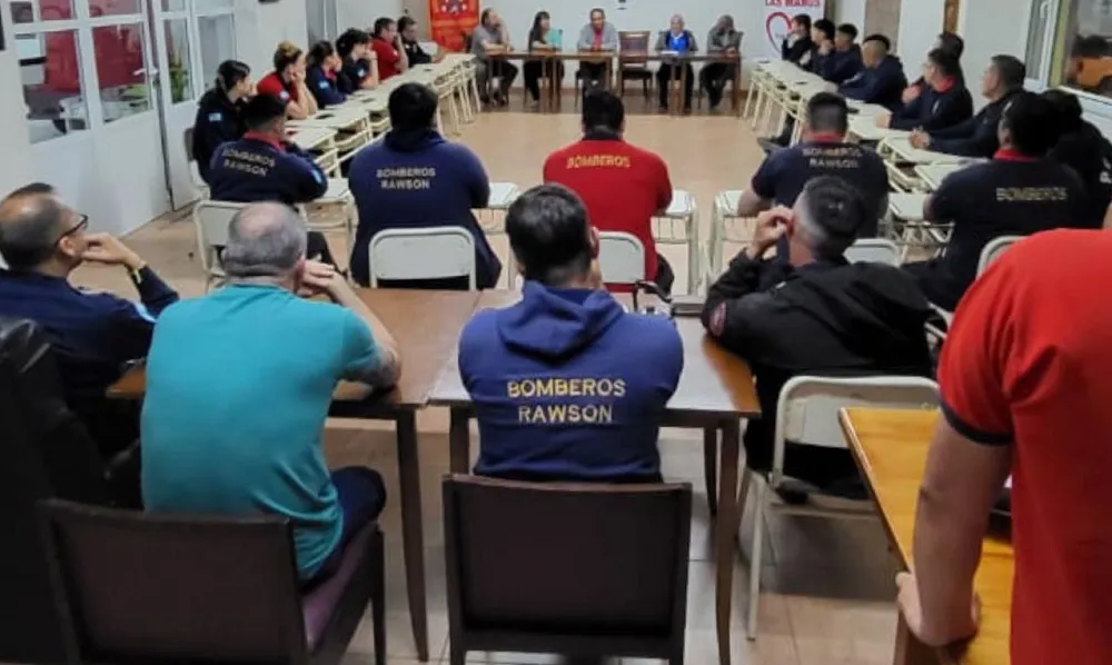 bomberos de Rawson