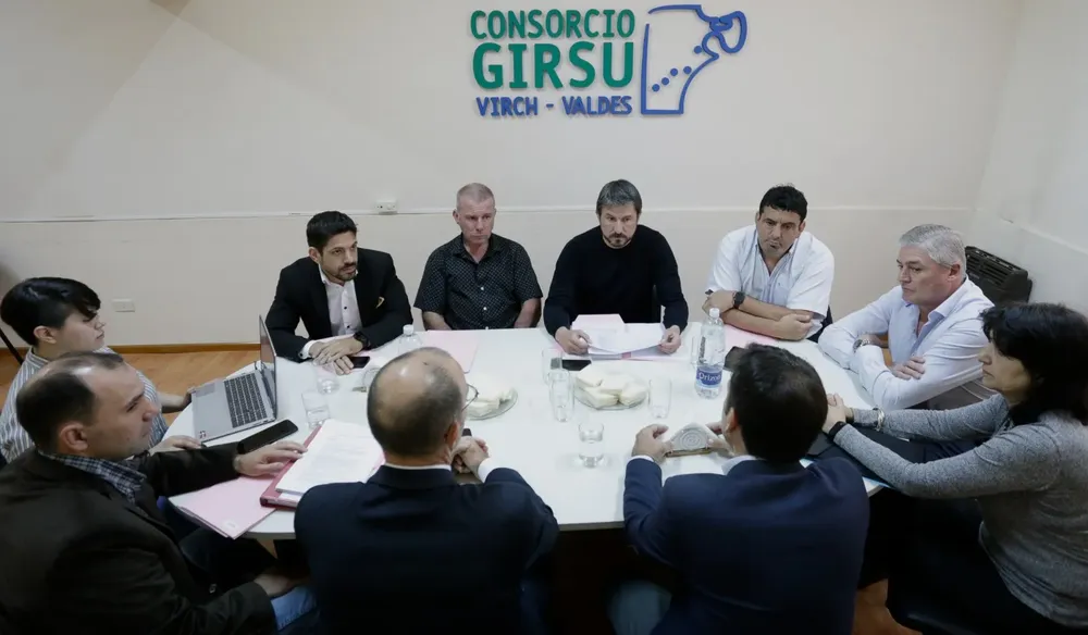 Biss fue elegido por unanimidad nuevo presidente del Consorcio del GIRSU de la Comarca VIRCh-Valdés
