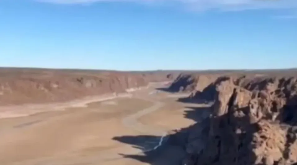 rio chubut seco