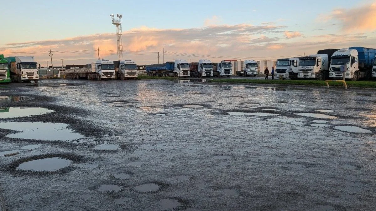 Las rutas de Vaca Muerta destruidas