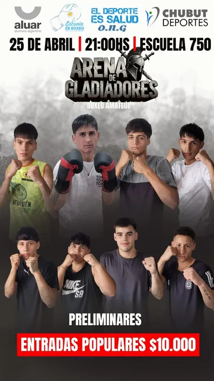 Una nueva edición de Arena de Gladiadores se prepara con fuerte presencia local y visitantes. 3
