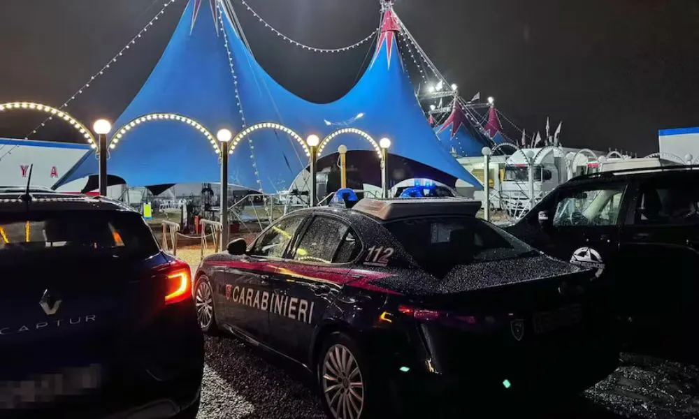 Murió un acróbata chileno en el Globo de la Muerte. Foto: Sky TG24 3 / LA NACIÓN.