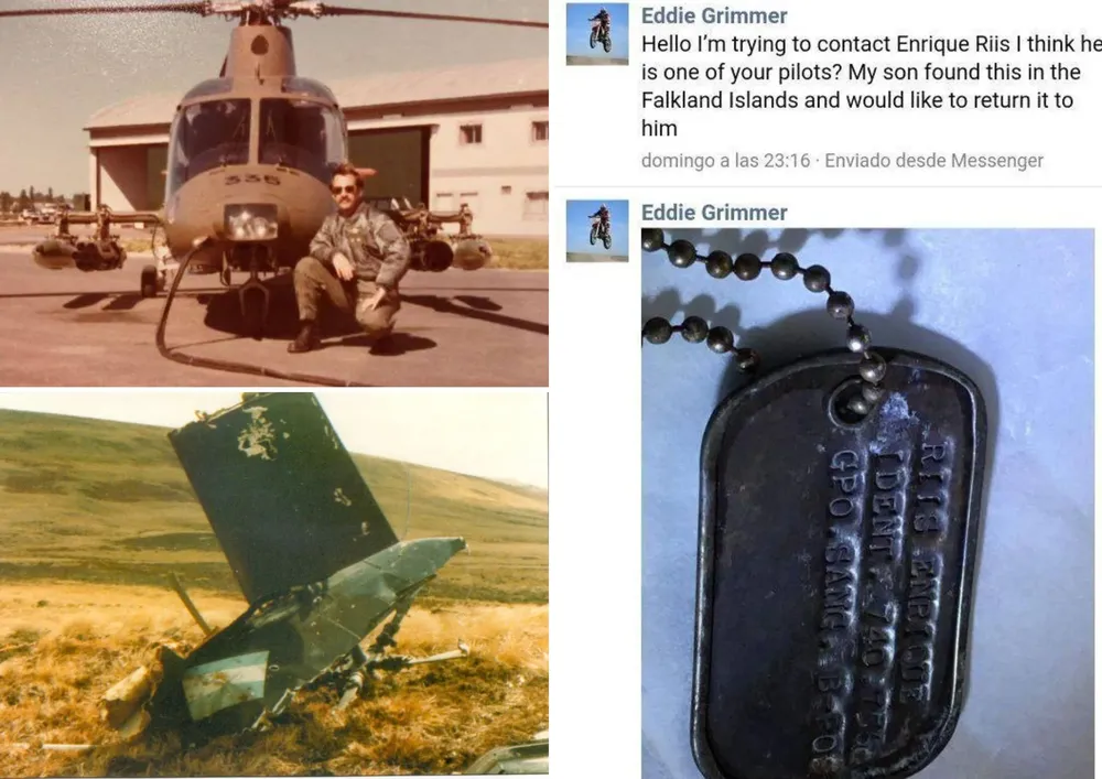 Enrique Reiis recuperó su identificación de Malvinas 35 años después