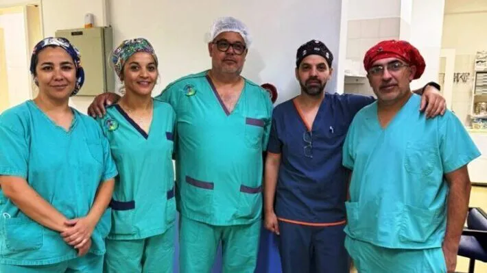 Profesionales que realizaron la intervención