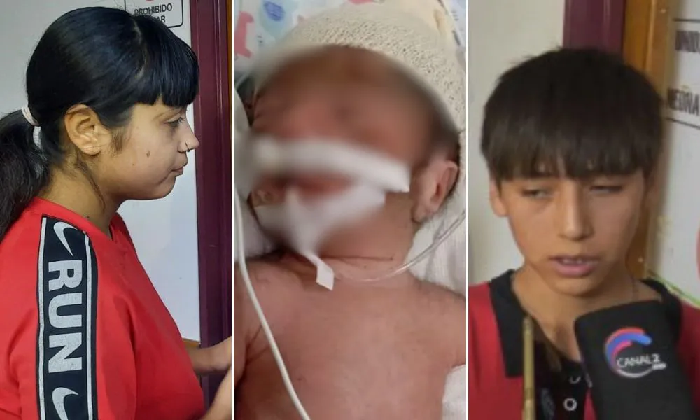 ángel bebe prematuro nacido en Santa Cruz y dado por muerto
