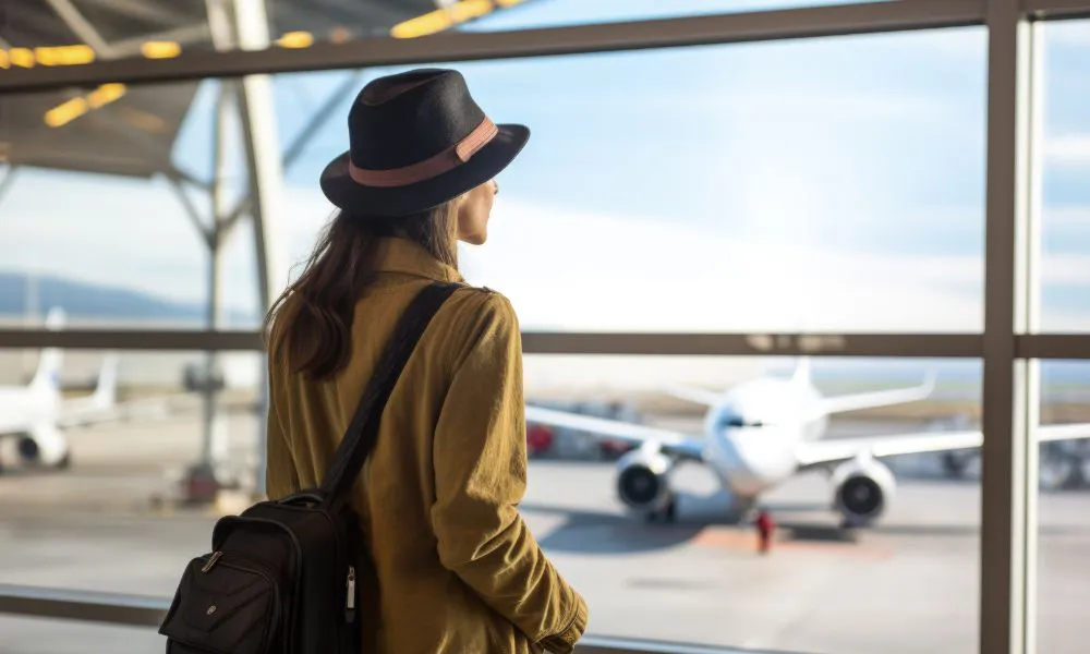 Viaje en avión. Foto Freepik