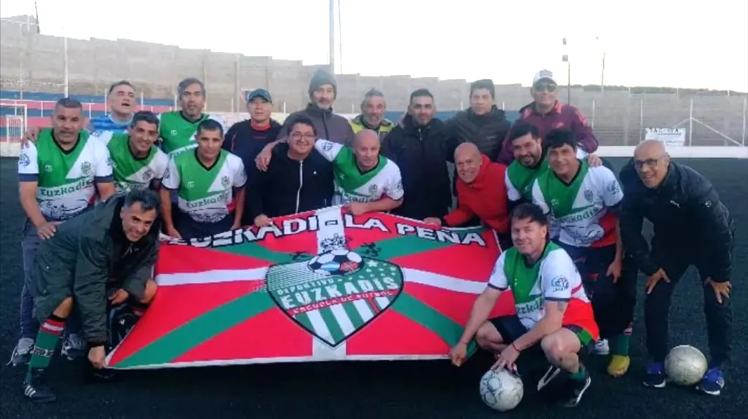 Mario Fernandez y su padre Aldo Truchin Fernández
