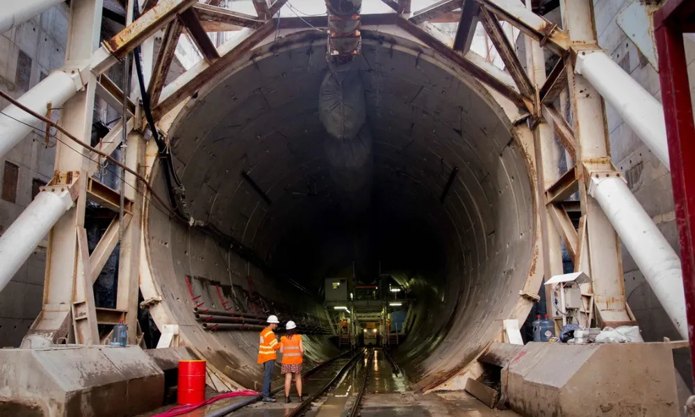 Tuneladora del Sarmiento
