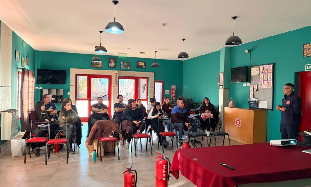 Capacitación de inspectores de Trelew