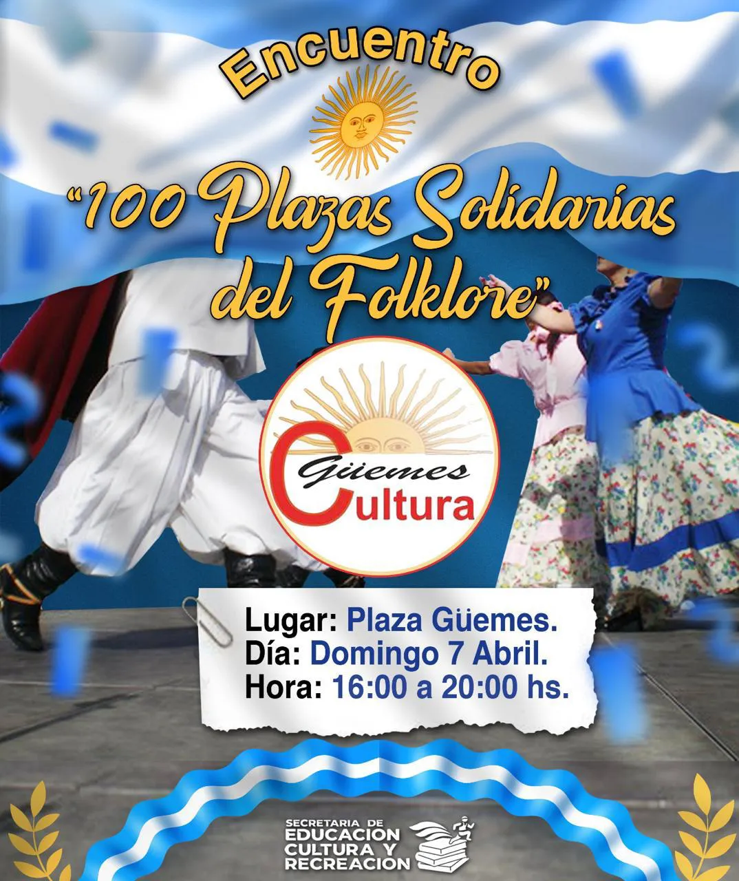 100 Plazas Solidarias del Folklore