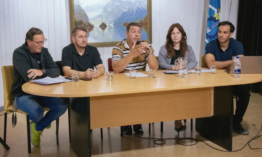 Presentación de la reforma tributaria de Rawson