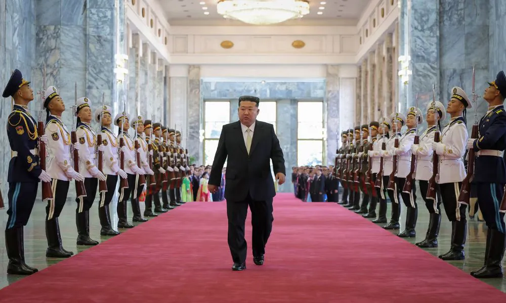 Corea del Norte. Foto: KCNA (EFE) / EL PAÍS