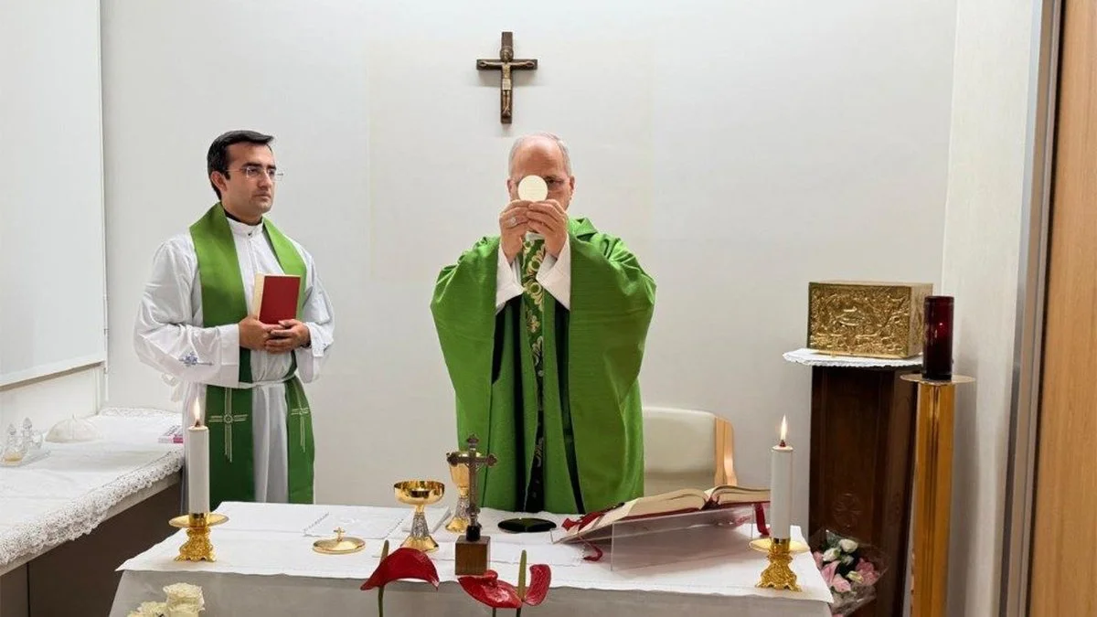 Papa León XIV en el Hospital Gemelli (Vatican News)