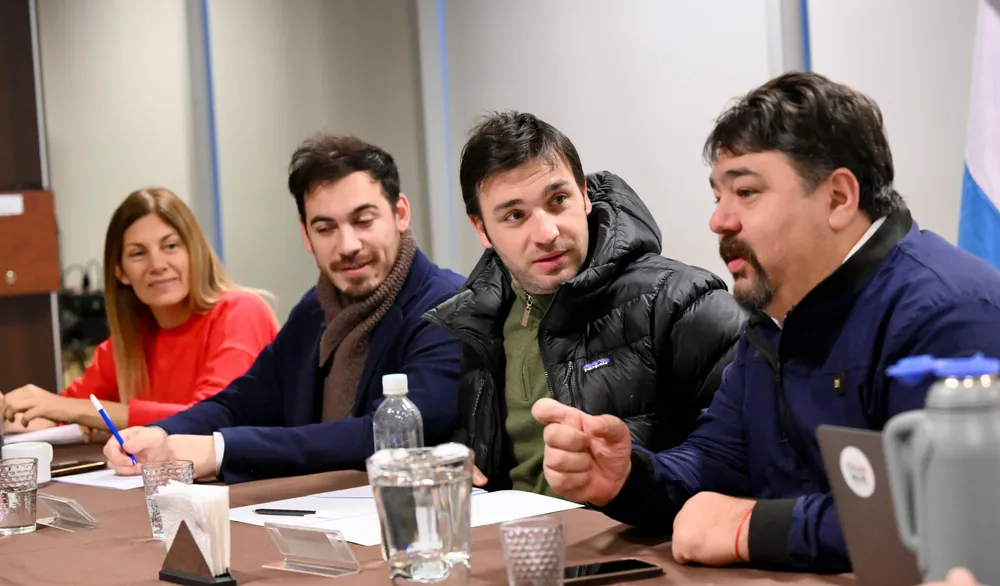 Reunión de Gabinete en Rawson
