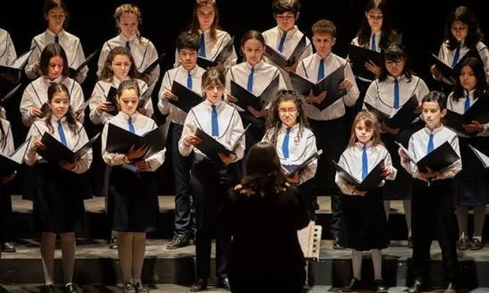 Coro Nacional de Niños. Foto Cultura de la Nación
