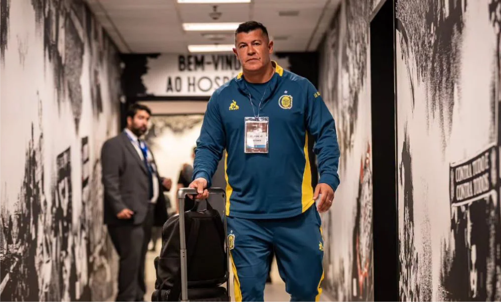 Jorge Almirón. Foto Club Atlético Rosario Central.