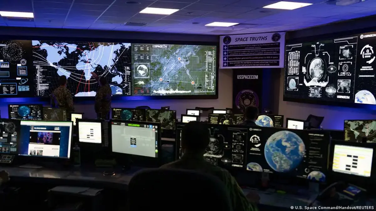 Centro de Operaciones Conjuntas del Mando Espacial. Imagen: U.S. Space Command