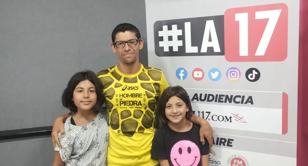 EN LA PREVIA DEL IRONMAN, MARCOS PAVEZ PASÓ POR #LA17