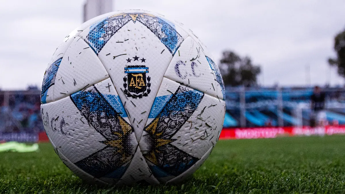 PELOTA LIGA FUTBOL ARGENTINO