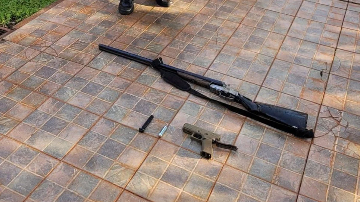 Secuestran armas en la casa de un adolescente