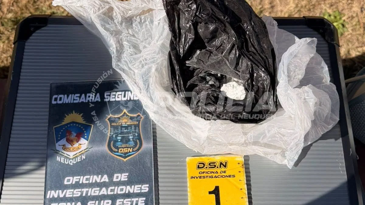 Secuestran droga en Neuquén