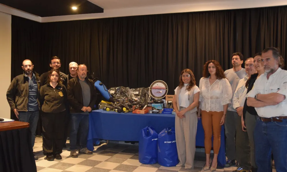 Camarones recibio equipamiento para areas protegidas 