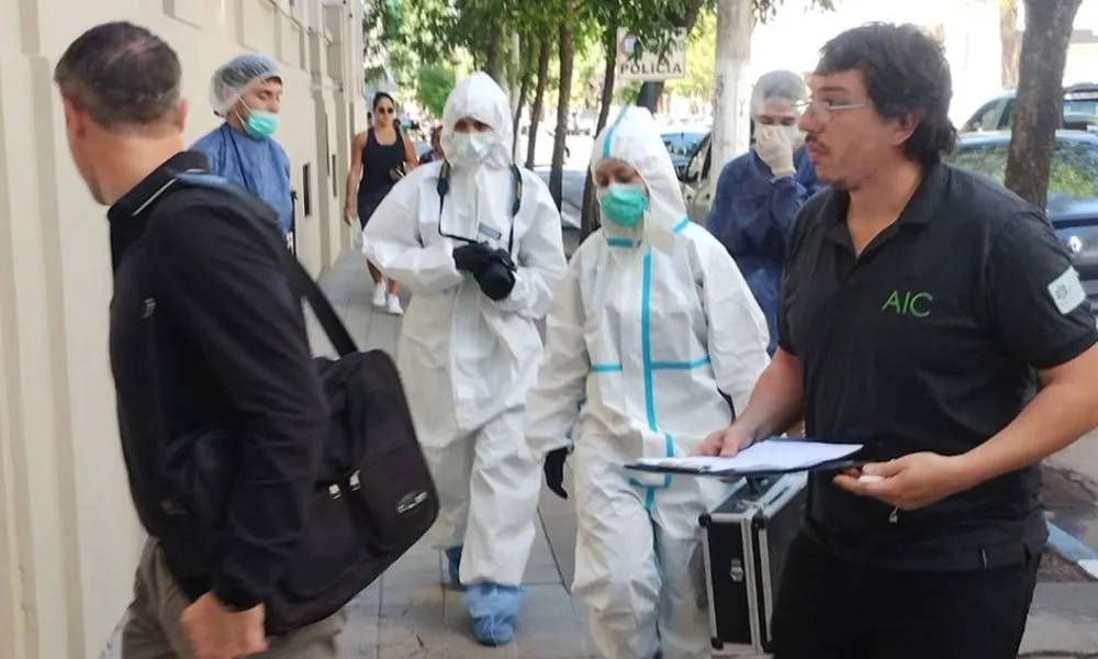 Un cadete policial resultó herido por un disparo accidental