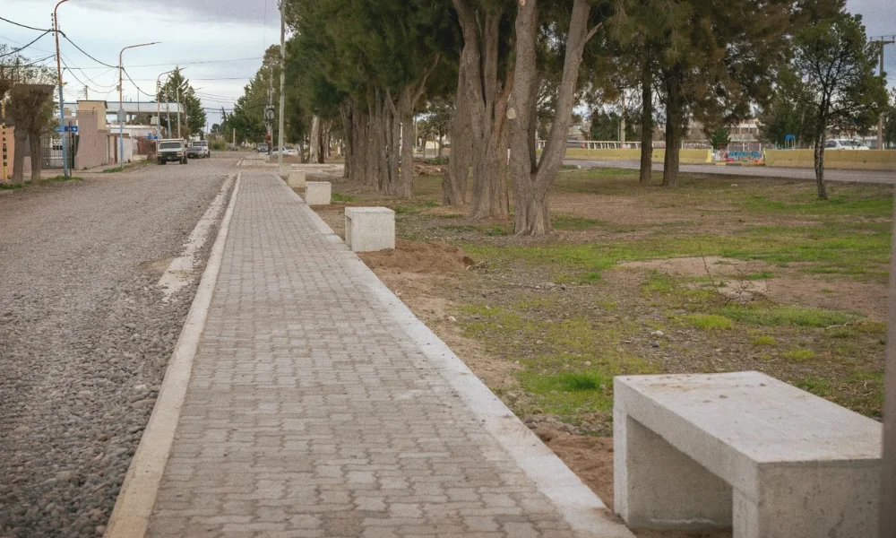 Paseo del barrio Luis Vernet
