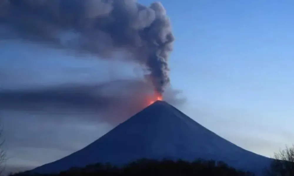 Volcán Rusia