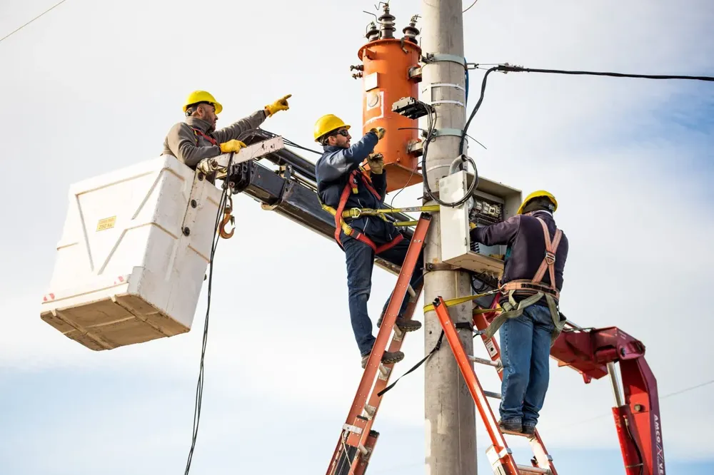 Trabajos de energía en Trelew