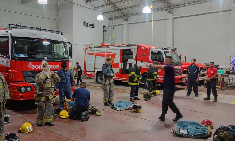 Aspirantes a Bomberos comenzaron las prácticas