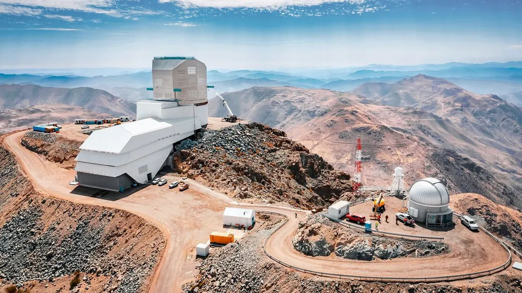 Observatorio Vera Rubin (Foto: Rubin Observatory/NSF/AURA/A. Pizarro D/NOIRLab)