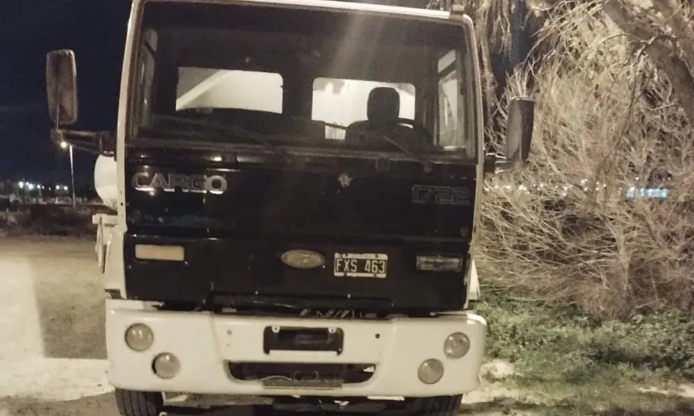 camion secuestrado