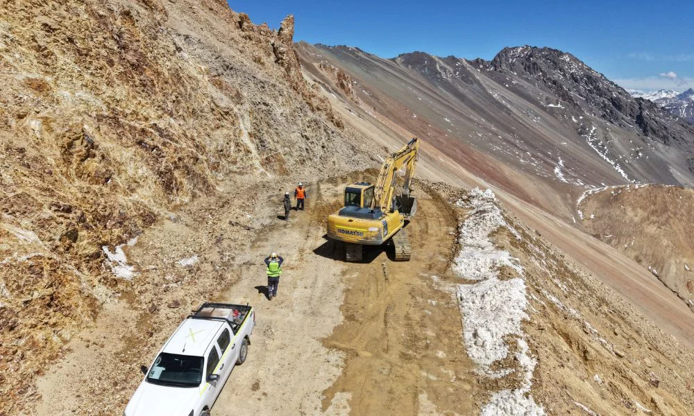 Minería en Mendoza. Foto Prensa Gobierno de Mendoza
