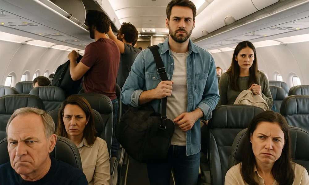 Pasajeros de avión