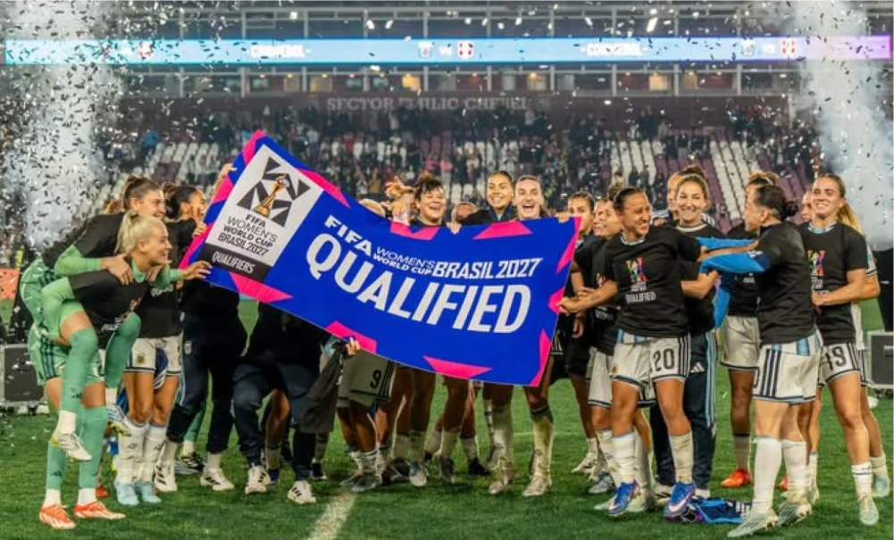 La clasificación a Brasil 2027 completó una secuencia histórica para las selecciones femeninas argentinas.
