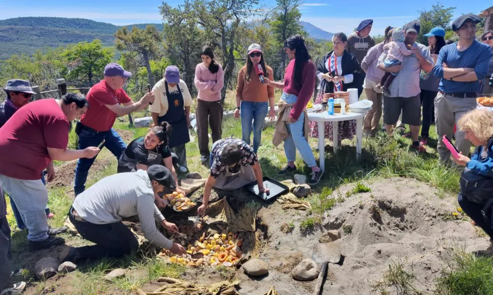 Sierra Colorada celebró su gastronomía ancestral