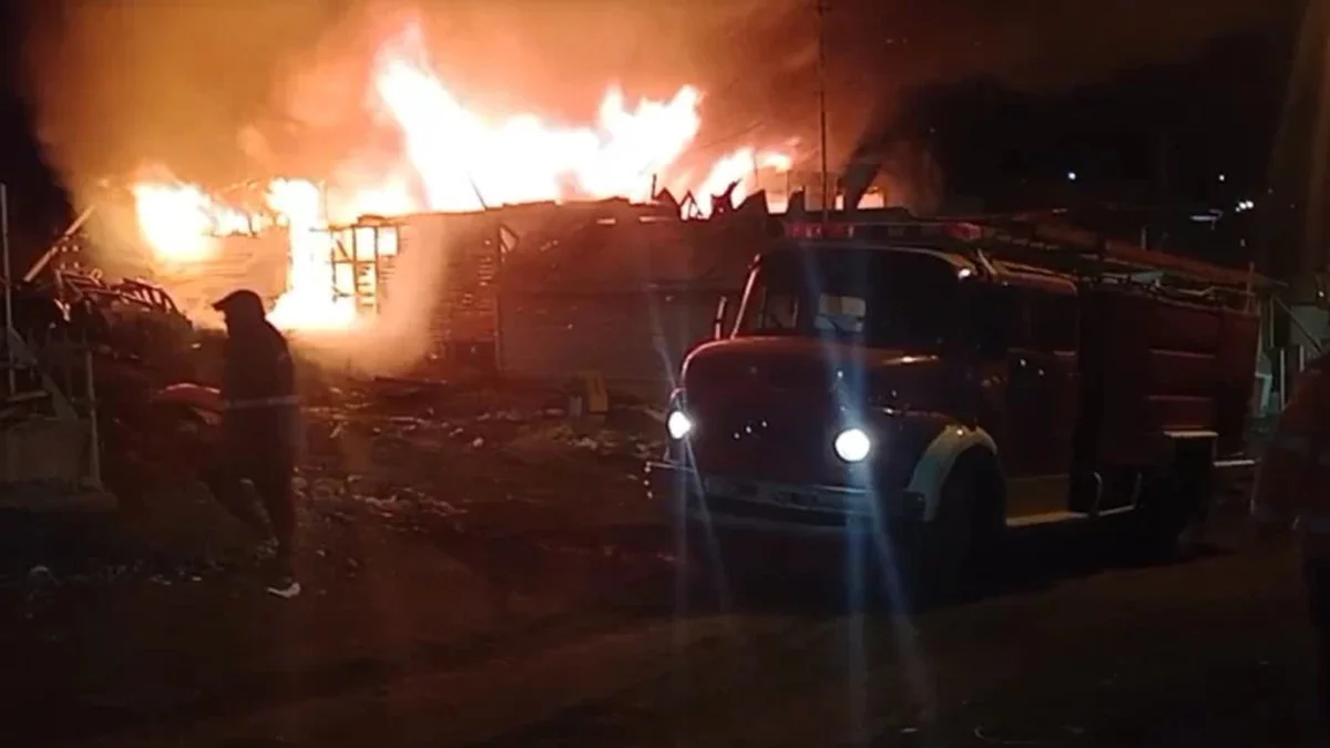 Trágico Incendio en Santa Cruz Foto La opinión Austral