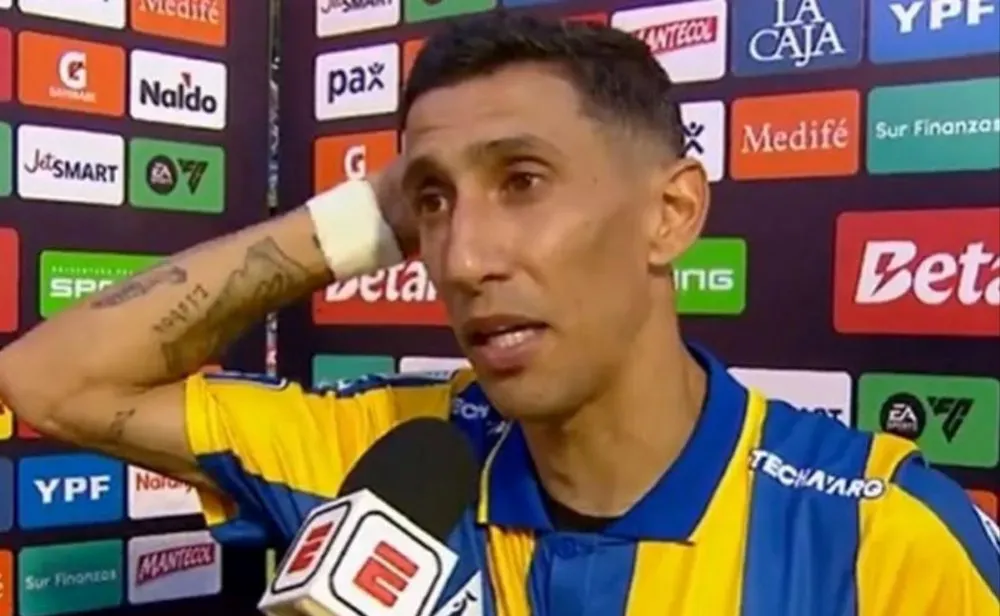Di María bajó el tono con declaraciones mesuradas