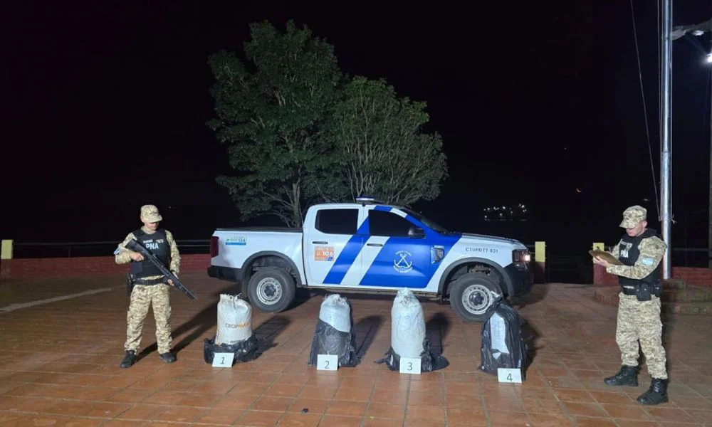 Secuestran droga por 166 millones en el Paraná