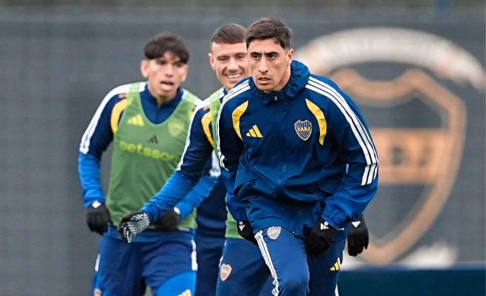 Miguel Merentiel. Foto Club Boca Juniors Oficial.