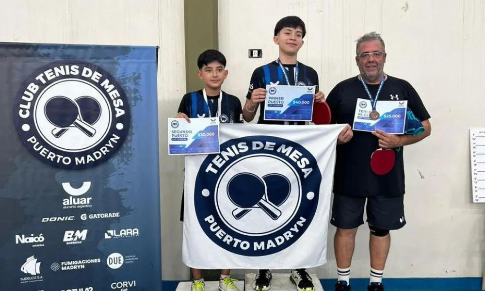 Se realizó el Torneo Patagónico de Tenis de Mesa en Madryn