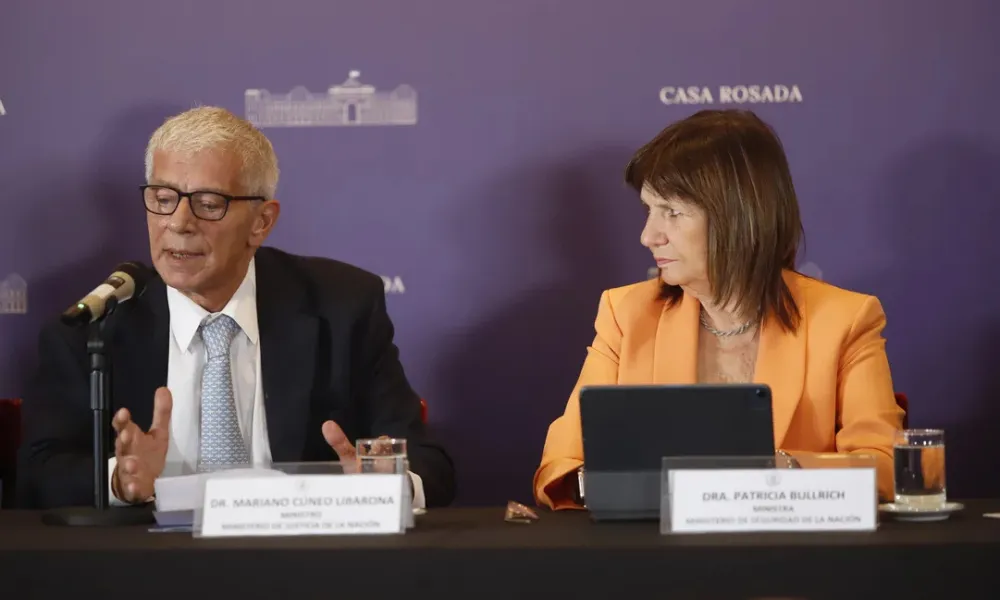 Cúneo Libarona y Patricia Bullrich