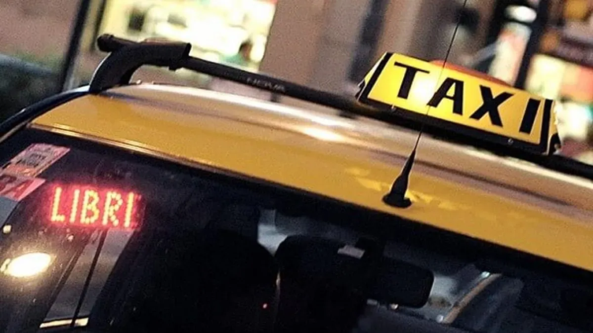 taxistas enojados