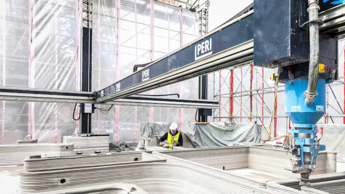 Construcción de casas con impresora 3d