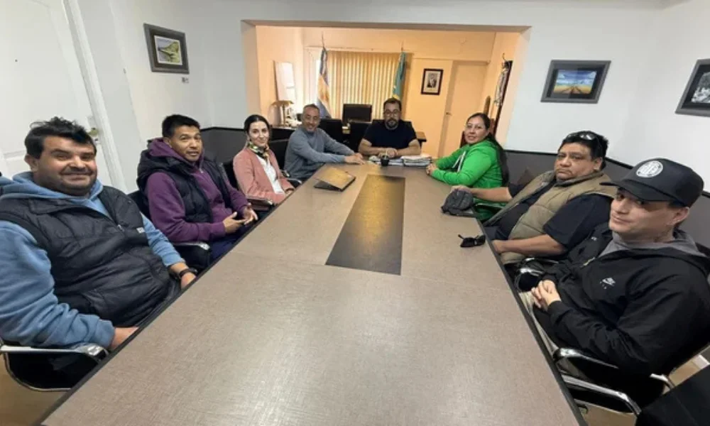 Reunión con gremio municipal
