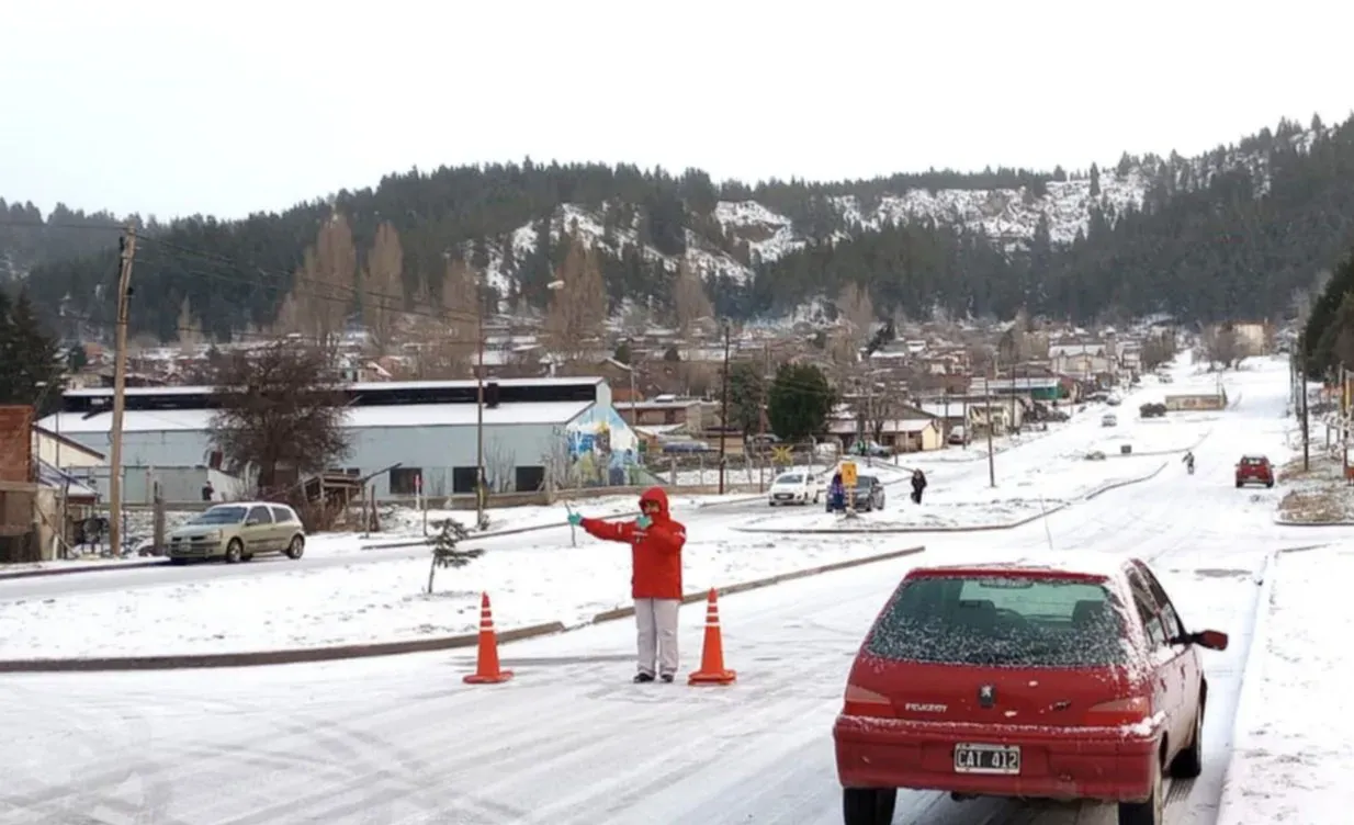 Nevadas en Chubut